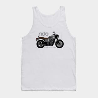 Ride t120 black bw Tank Top